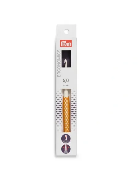 Crochet laine ergonomique Prym 16 cm Ø 5 mm | Zephyr Tissus