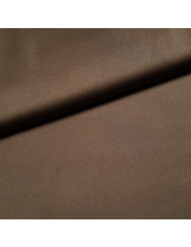 Tissu, Microfibre Royal Micro Satin, Marron, Laize 150 cm, 100% Polyester