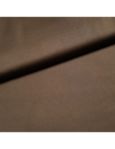 Tissu, Microfibre Royal Micro Satin, Marron, Laize 150 cm, 100% Polyester