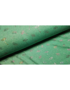 Sweat fleurs de pissenlits, vert