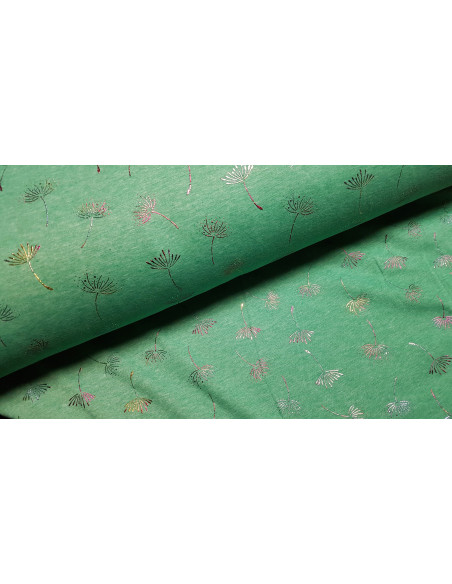 Sweat fleurs de pissenlits, vert