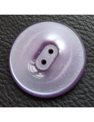 Bouton 2 trous, Ø 35mm violet