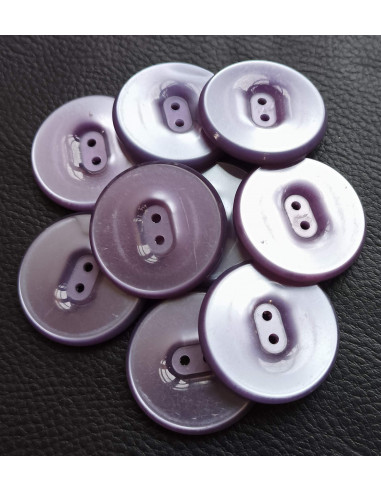 Bouton 2 trous, Ø 35mm violet