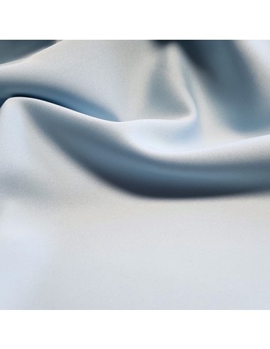 Tissu, Microfibre Micro Satin, Bleu Ciel, Laize 150 cm, 100% Polyester 190g/ml