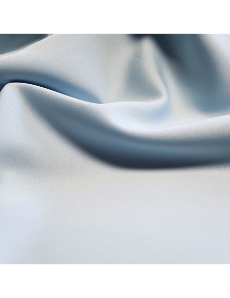 Tissu, Microfibre Micro Satin, Bleu Ciel, Laize 150 cm, 100% Polyester 190g/ml