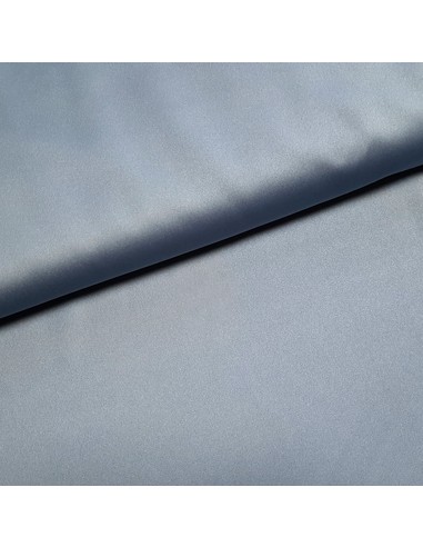 Tissu, Microfibre Micro Satin, Bleu Jeans, Laize 150 cm, 100% Polyester
