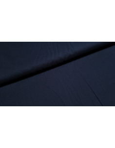 Voile de coton, bleu marine