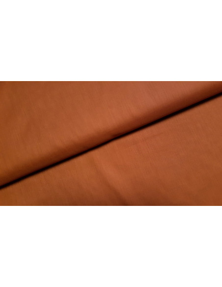 Voile de coton, terracotta