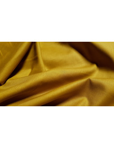 Voile de coton, jaune moutarde 2