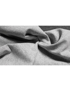 Bord cote tubulaire, gris chiné 2