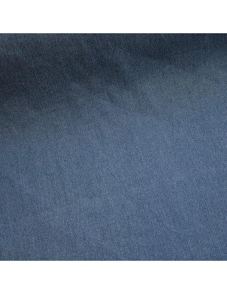 Tissu, Denim Souple, Bleu Moyen, Laize 145 cm, 100% Coton 279g/m²