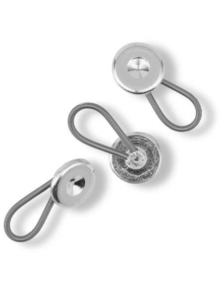 Boutons flexi avec boucle, 15mm