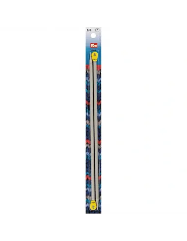 Aiguilles à tricoter boule Prym 30 cm Ø6 mm | Zephyr Tissus