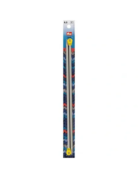 Aiguilles à tricoter boule Prym 30 cm Ø6 mm | Zephyr Tissus