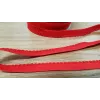 Elastique lingerie dentelle, 10mm, rouge