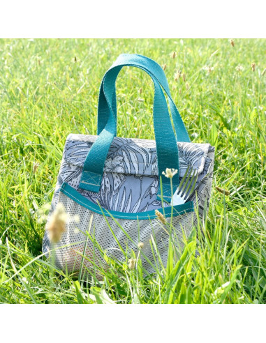 Sangle lurex, 30mm, noir lurex doré