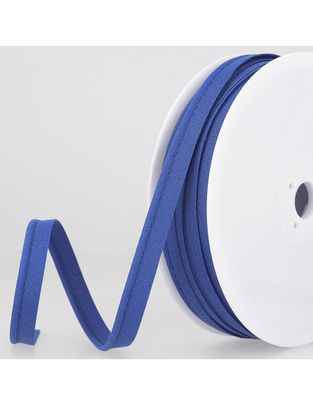 Passepoil, 10mm, bleu roi