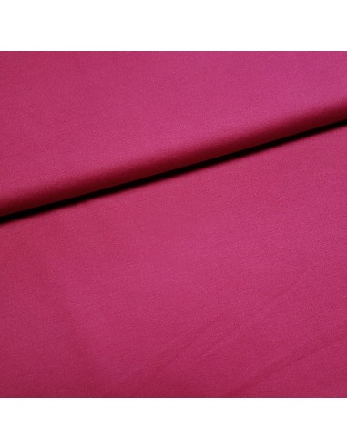 Tissu, Jersey Milano Uni, Framboise, Laize 150 cm, Viscose Stretch Oeko-Tex