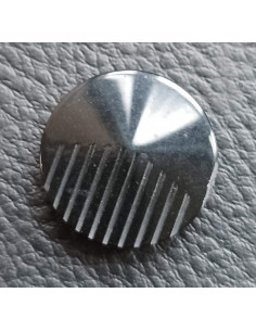 Bouton à queue, Ø 21 mm, noir