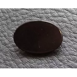 Bouton à queue, Ø 18 mm, noir