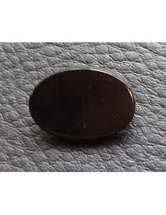 Bouton à queue, Ø 18 mm, noir