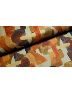 Tissu glasgow, impression digitale, peinture