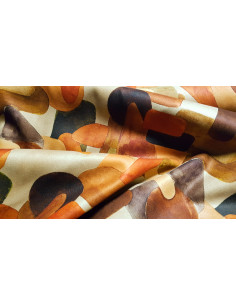 Tissu glasgow, impression digitale, peinture 2