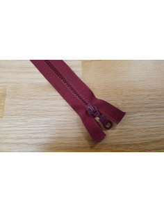 Fermeture Eclair Z54, Moulée, bordeaux, 25cm 2