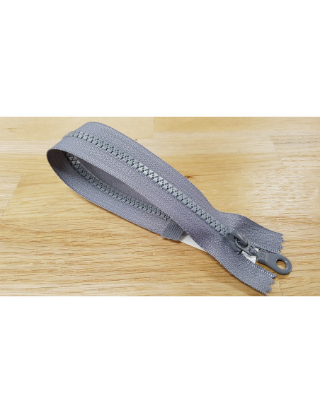 Fermeture Eclair Z54, Moulée, gris foncé, 30cm