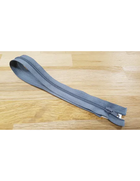 Fermeture éclair Prym Z52 gris foncé 60 cm | Zephyr Tissus