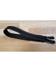Fermeture Eclair Z52, Nylon, noir, 80cm