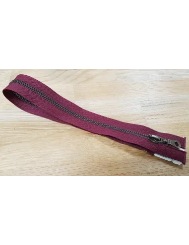 Fermeture à glissière Z19 Bordeaux 25 cm | Zephyr Tissus