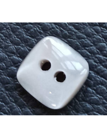 Bouton 2 trous, Ø 12 mm, gris