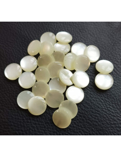 Bouton tunnel , Ø 14 mm, beige 2