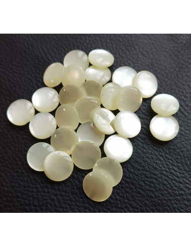 Bouton tunnel , Ø 14 mm, beige