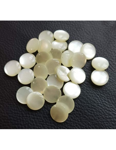 Bouton tunnel , Ø 14 mm, beige