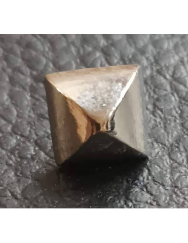 Bouton à queue, Ø 9 mm, argent