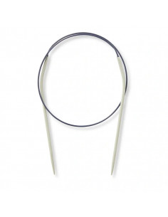 Aiguilles à tricoter circulaires, aluminium, 50cm, Ø 2,5mm, gris 2