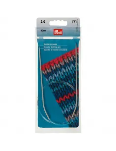Aiguilles circulaires Prym Ø 2 mm, 80 cm | Zephyr Tissus