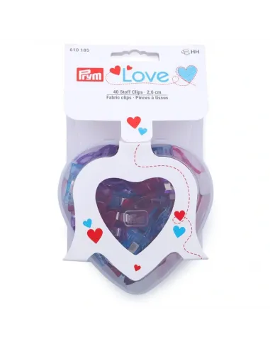 Pinces à tissus Prym Love, 40 pièces | Zephyr Tissus