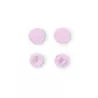 Boutons pression sans couture « Color Snaps », rond, 12,4mm, rose pâle