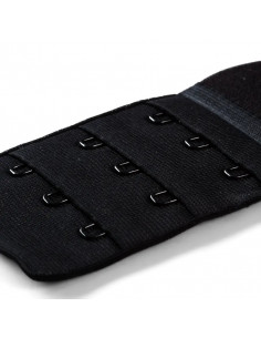 Rallonge attache de soutien-gorge, crochet 3x3, 50mm, noir 2
