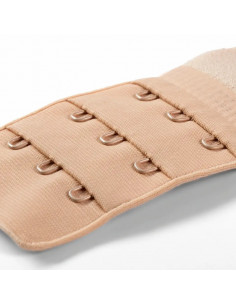 Rallonge attache de soutien-gorge, crochet 3x3, 50mm, chair 2