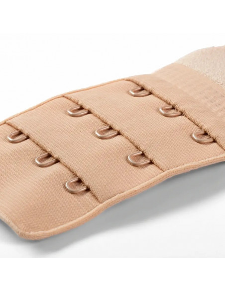 Rallonge attache de soutien-gorge, crochet 3x3, 50mm, chair