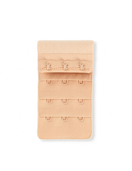 Rallonge attache de soutien-gorge, crochet 3x3, 50mm, chair