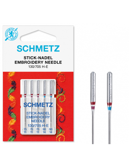 Aiguilles machine à broder, 75-90