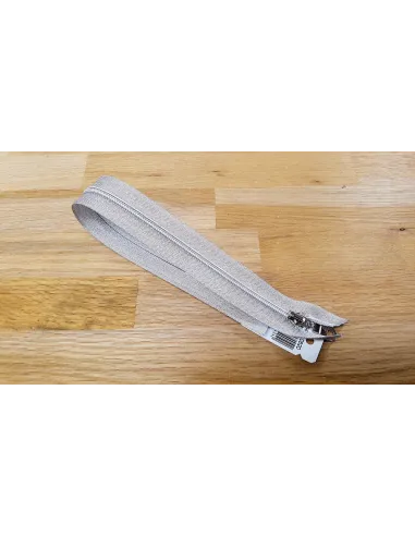 Fermeture Z94 Lurex Prym Argent 40 cm | Zephyr Tissus