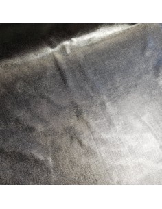 Tissu, Jersey Lamé, Argent, Laize 150 cm, 95% Polyester 5% Spandex