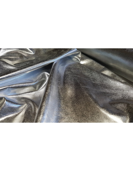 Jersey lamé, argent
