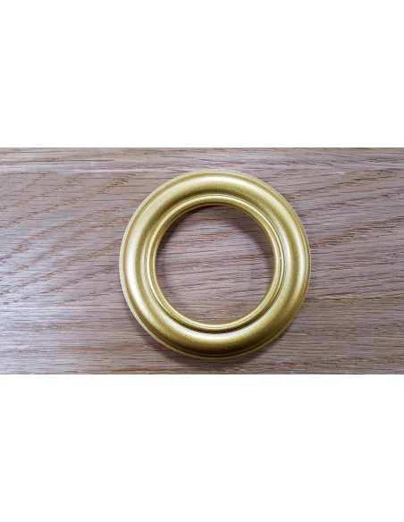 Œillets à clipser, 40mm, satin or